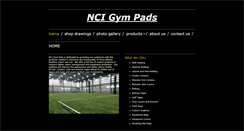 Desktop Screenshot of ncigympads.com
